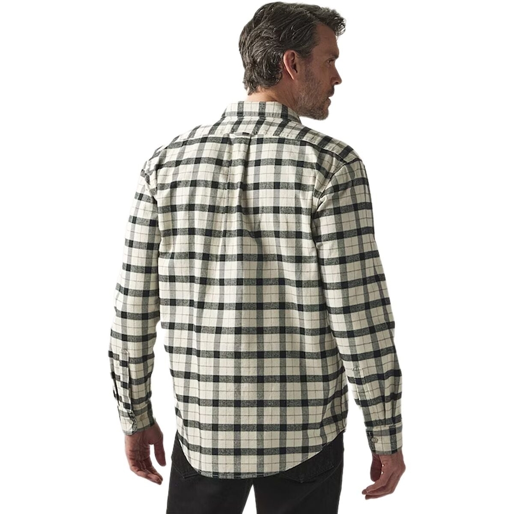 NWT - Filson Men's Alaskan Guide Flannel Shirt in Black & White Plaid XL - Picture 5 of 11